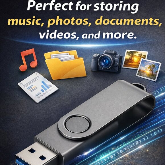 2TB USB 3.0 High-Speed Flash Drive Easy & Speedy! - Picture 4 of 4